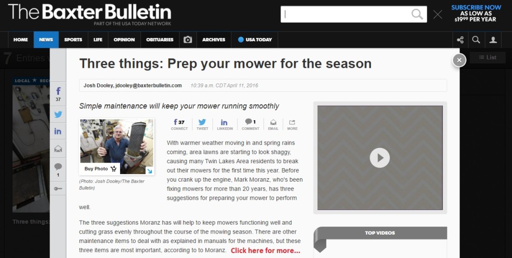 BaxterBulletin